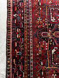 10x14 Tribal Antique Persian Heriz Rug #3668