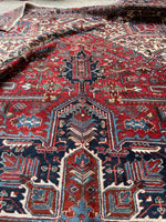 10x18 Full Pile Tribal Persian Heriz Rug #3403