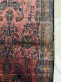 Wide and Long Antique Persian Runner / 4'3 x 15'8 Persian Rug Runner #3674ML