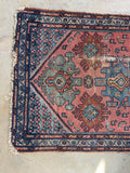 Small Persian Malayer Rug / 3’4 x 6’3 Antique Rug #3770