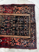 4x9 Antique Persian BIdjar Rug #3622