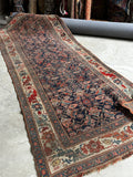 Rugged Tribal Persian Runner / Antique Persian Bidjar 4’8 x 11’8 Runner #3661