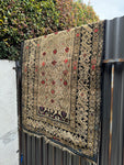 4x5 Vintage rug / 3’7 x 5’2 Antique Caucasian Rug #1650