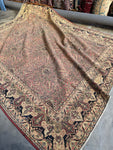 Antique Persian Soft PInk Rose Lavar Rug / Persian Rug #4047