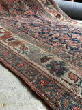 Rugged Tribal Persian Runner / Antique Persian Bidjar 4’8 x 11’8 Runner #3661