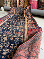 4x9 Antique Persian BIdjar Rug #3622