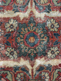 Worn Persian Rug / Antique Persian Mahal 10'2 x 13'5 Rug #3498-B