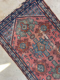 Small Persian Malayer Rug / 3’4 x 6’3 Antique Rug #3770