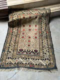 4x5 Vintage rug / 3’7 x 5’2 Antique Caucasian Rug #1650