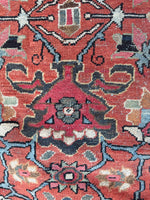 9x12 Antique Persian Rug / Mahal Rug #4040ML