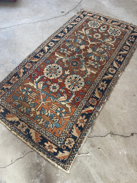 Small Persian Serapi Rug #3742ML