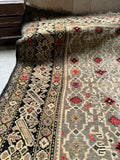 4x5 Vintage rug / 3’7 x 5’2 Antique Caucasian Rug #1650