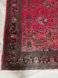 9x12 Persian Rug / Persian Antique Dargazin Rug #3667