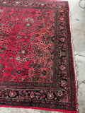 9x12 Persian Rug / Persian Antique Dargazin Rug #3667