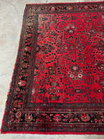 9x12 Persian Rug / Persian Antique Dargazin Rug #3667