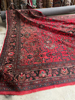 9x12 Persian Rug / Persian Antique Dargazin Rug #3667