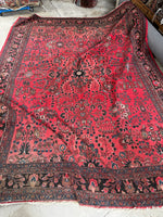 9x12 Persian Rug / Persian Antique Dargazin Rug #3667