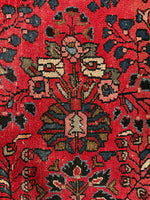 9x12 Persian Rug / Persian Antique Dargazin Rug #3667