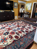 10x14 Vintage Tribal Rug / 10x14 Vintage Persian Rug