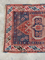 4x7 Antique Kazak Rug #3054