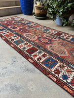 13 Vintage Foot Rug Runner 