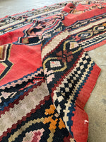 Antique Kilim Runner / 4x10 Kilim #3565ML