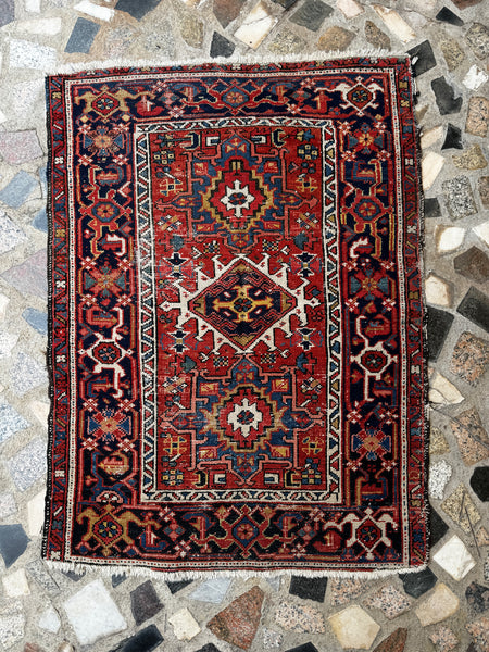 Small Heriz Rug #3706