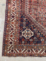 7x9 worn rug