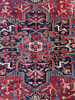 8x11 Persian Heriz Rug #3011