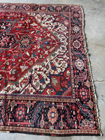 8x11 Persian Heriz Rug #3011