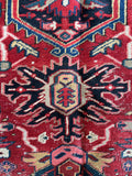 8x11 Persian Heriz Rug #3011