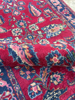 2x3 Antique Persian Sarouk Rug #3077 / 2x3 Persian Rug