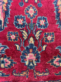 2x3 Antique Persian Sarouk Rug #3077 / 2x3 Persian Rug