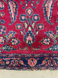 2x3 Antique Persian Sarouk Rug #3077 / 2x3 Persian Rug