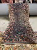 Skinny Worn Persian Rug Mat 