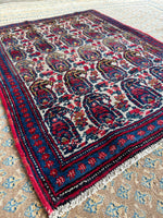 small persian vintage rug