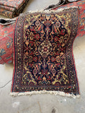 2x3 Persian Rug / 2x3 Antique Rug Mat #3098