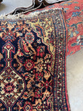 2x3 Persian Rug / 2x3 Antique Rug Mat #3098