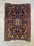 2x3 Persian Rug / 2x3 Antique Rug Mat #3098