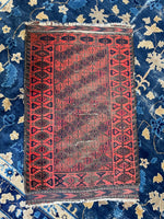 Antique Baluch Rug / 2'9 x 4'4 Rug #3101