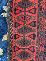 Antique Baluch Rug / 2'9 x 4'4 Rug #3101