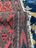 Antique Baluch Rug / 2'9 x 4'4 Rug #3101