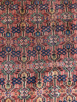 Worn Antique Persian Runner / 3'2 x 10'8 Runner #3343