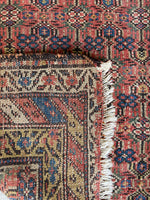 Worn Antique Persian Runner / 3'2 x 10'8 Runner #3343