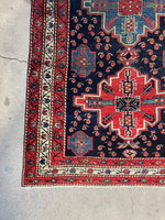 9 Foot Vintage Runner / Persian Runner 3'2 x 9'2 Rug #3243