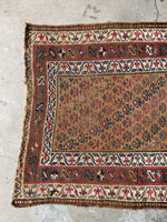 13 Foot Antique Persian Runner #2988