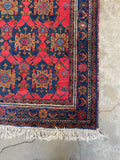 5x7 Antique Tribal Rug / Persian Afshar Rug #3377