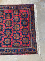 5x7 Antique Tribal Rug / Persian Afshar Rug #3377