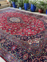 11x14 Persian Kashan Rug #GL1