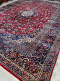 11x14 Persian Kashan Rug #GL1